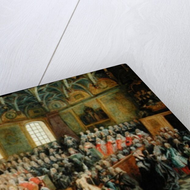 Bed of Justice Held in the Parliament at the Majority of Louis XV, 22nd February 1723 by Nicolas Lancret