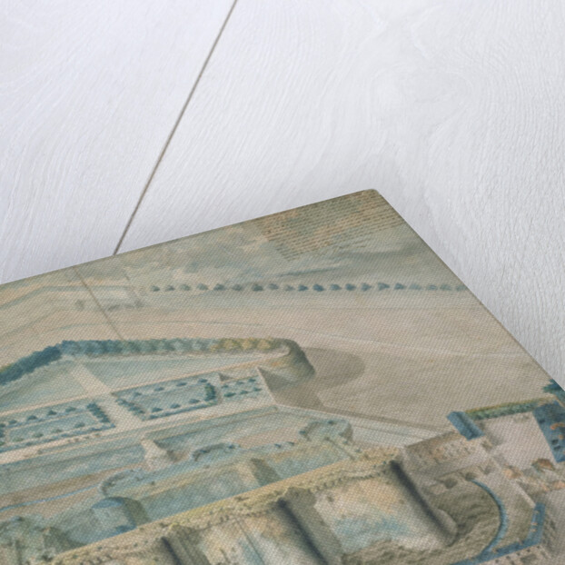 View of the Bastille by Pierre Francois Palloy