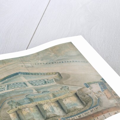 View of the Bastille by Pierre Francois Palloy