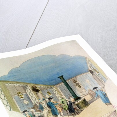 Cafe in the cellar of the Palais-Royal by French School