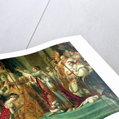 The consecration of the Emperor Napoleon I and Coronation of the Empress Josephine, 1806 by Jacques Louis David