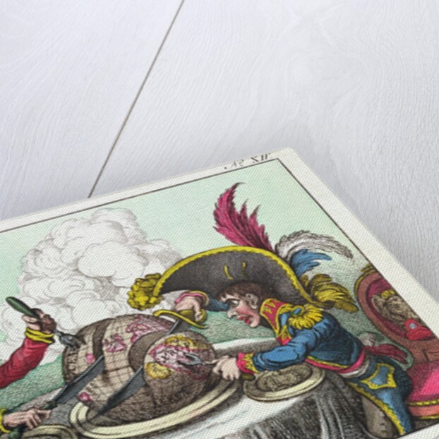 The Plum Pudding in Danger, 1805 by James Gillray