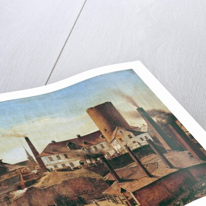 The Harkort Factory at Burg Wetter, c.1834 by Alfred Rethel