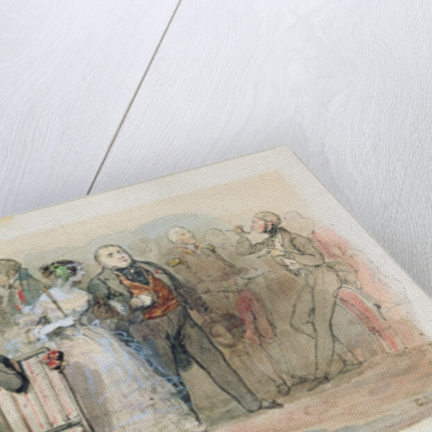 A Reception during the Reign of Louis-Philippe 1832 by Eugene-Louis Lami