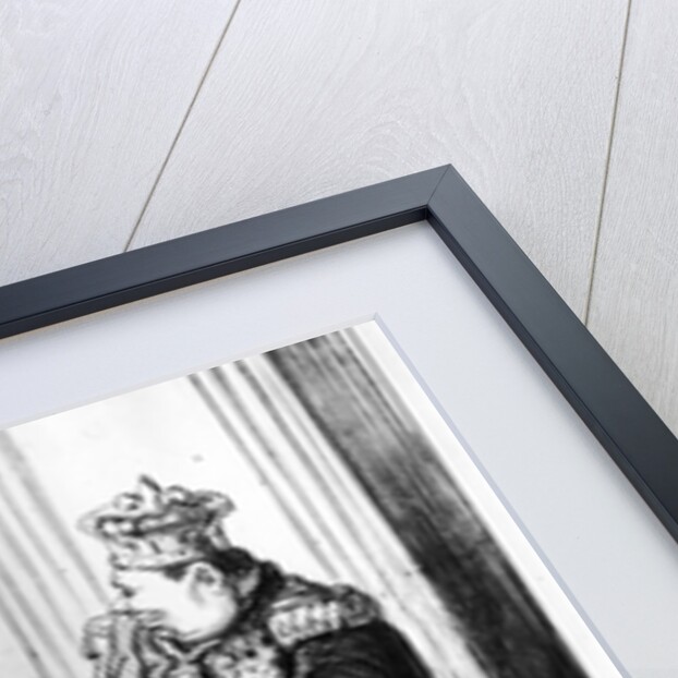 The King Continuing to Reign with Order Over his Two States, Naples by Honore Daumier