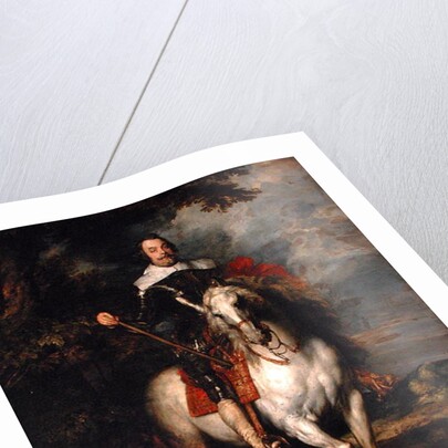 Equestrian Portrait of Don Francisco de Moncada by Anthony van Dyck