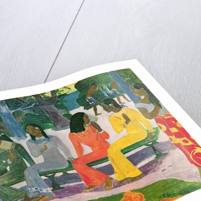 Ta Matete, 1892 by Paul Gauguin