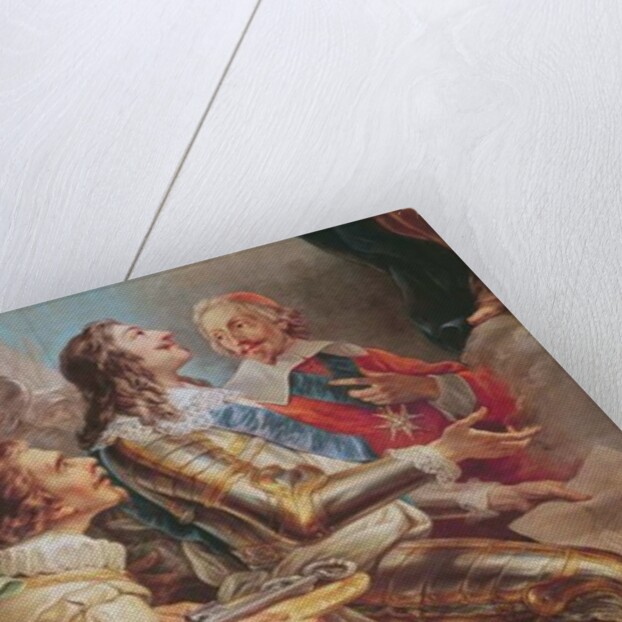 Louis XIII dedicating the Church of Notre-Dame-des-Victoires to the Virgin in 1629 by Carle van Loo