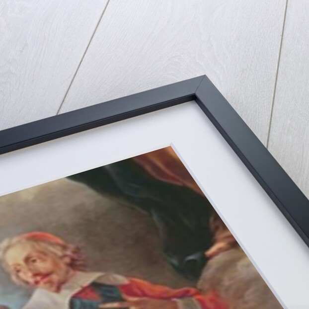 Louis XIII dedicating the Church of Notre-Dame-des-Victoires to the Virgin in 1629 by Carle van Loo