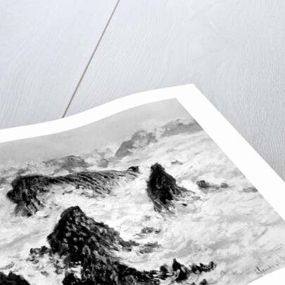 The Rocks of Belle-Ile, 1886 by Claude Monet