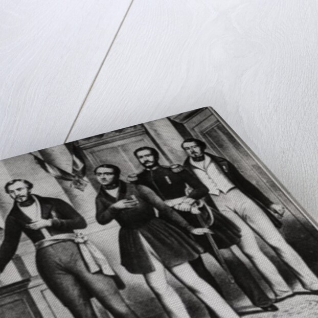 Louis Napoleon Bonaparte III Swearing Fidelity and Devotion to the French Republic by French School