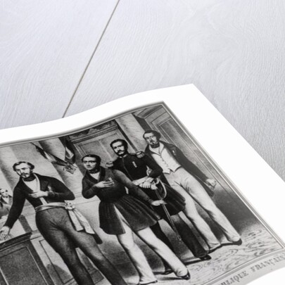 Louis Napoleon Bonaparte III Swearing Fidelity and Devotion to the French Republic by French School