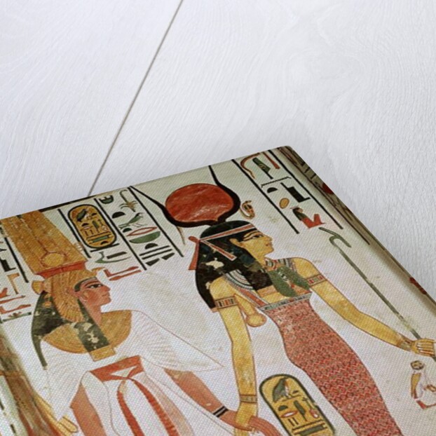 Isis and Nefertari, New Kingdom by Egyptian 19th Dynasty