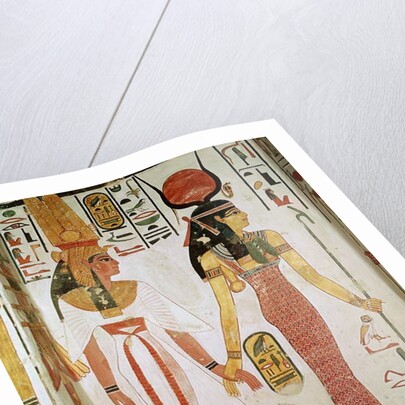 Isis and Nefertari, New Kingdom by Egyptian 19th Dynasty