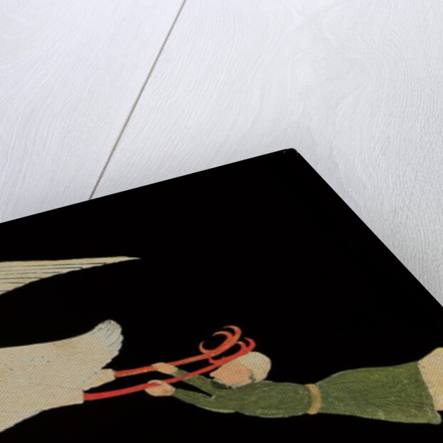 Merchant from Isfahan Flying by Islamic School