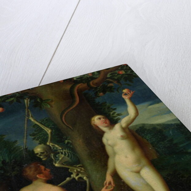 Adam and Eve by Hans I or Johann Rottenhammer