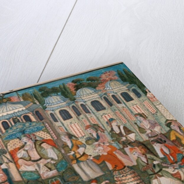 Feast for the Valide Sultana with the presence of Madame Girardin, the French ambassador by School Turkish