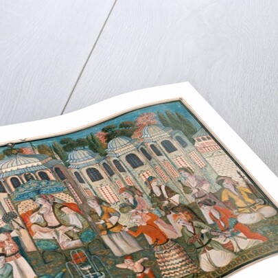 Feast for the Valide Sultana with the presence of Madame Girardin, the French ambassador by School Turkish