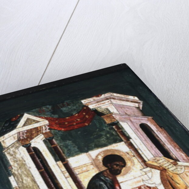 Icon of Saint Luke the Evangelist by Russian School