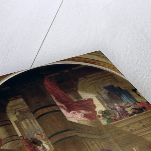 The Expulsion of Heliodorus from the Temple, ca 178 BC, 1853-63 by Ferdinand Victor Eugene Delacroix