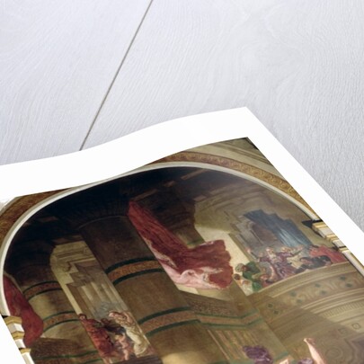 The Expulsion of Heliodorus from the Temple, ca 178 BC, 1853-63 by Ferdinand Victor Eugene Delacroix