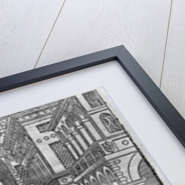 Set design for a tragic scene, 1545 by Sebastiano Serlio