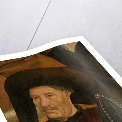 Henry the Navigator detail from the Polyptych of St. Vincent, c.1465 by Nuno Goncalves or Gonzalvez