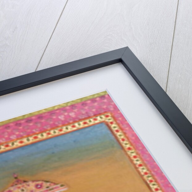 Akbar from an album of portraits of Mughal Emperors at Delhi, 1774 by Indian School