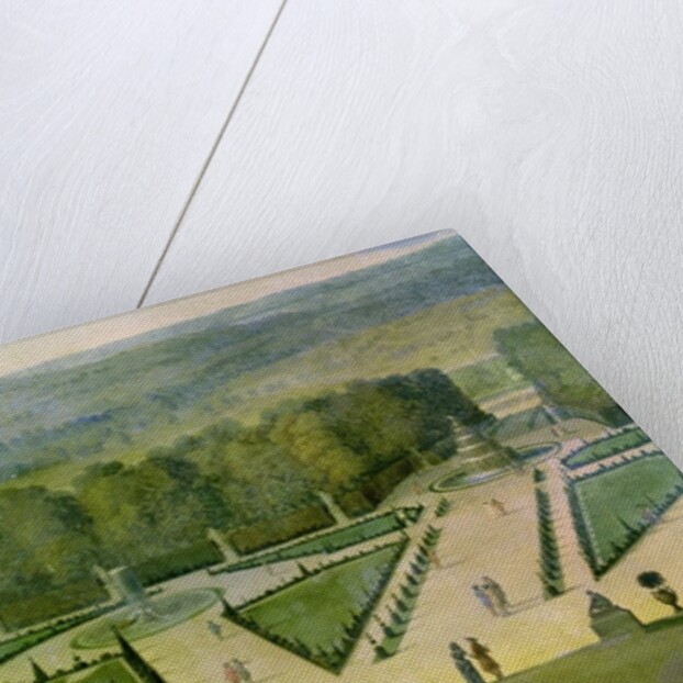 Promenade of Louis XIV by the Parterre du Nord by Etienne Allegrain