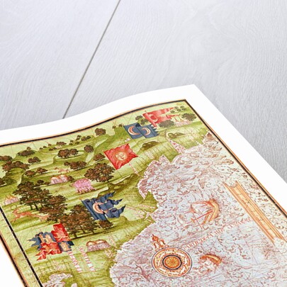 F.52v Map of Florida and the Antilles by Guillaume Le Testu