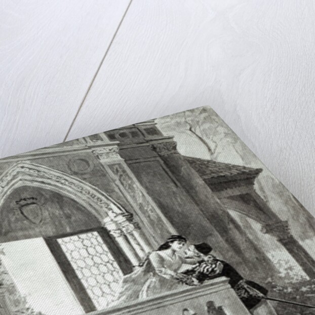 Scene from Act II of Romeo and Juliet, performed at the Theatre National de l'Opera, 1888 by Paul Destez