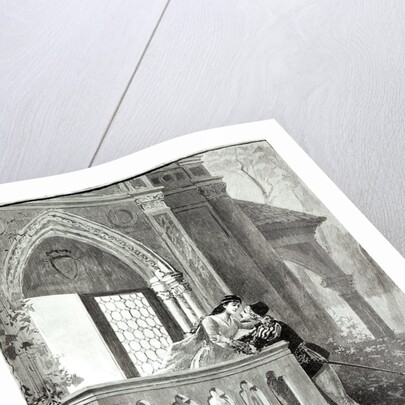 Scene from Act II of Romeo and Juliet, performed at the Theatre National de l'Opera, 1888 by Paul Destez