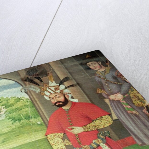 The Reception for the Ambassador of the Grand Moghul at the Court of the Shah Tahmasp by Islamic School