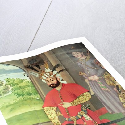 The Reception for the Ambassador of the Grand Moghul at the Court of the Shah Tahmasp by Islamic School