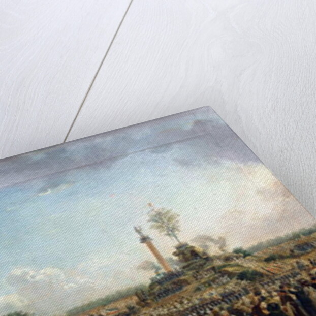 Fete de l'Etre Supreme at the Champ-de-Mars, painting by Pierre De Machy, 1794 by Pierre Antoine Demachy