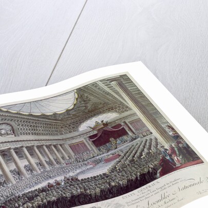 Opening of the Estates General at Versailles, 5th May 1789 by Isidore Stanislas Helman