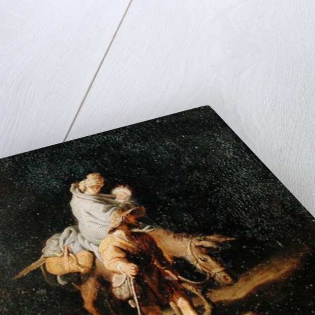 The Flight into Egypt by Gerrit or Gerard Dou