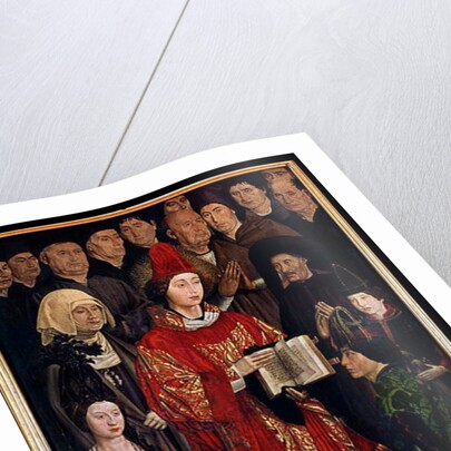 The Altarpiece of St. Vincent by Nuno Goncalves or Gonzalvez