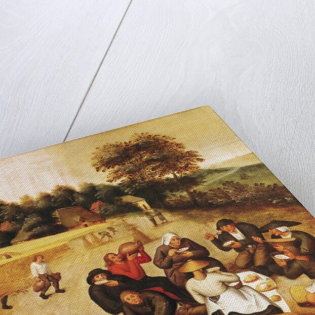 The Harvester's Meal by Pieter the Younger Brueghel