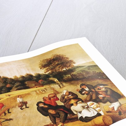 The Harvester's Meal by Pieter the Younger Brueghel