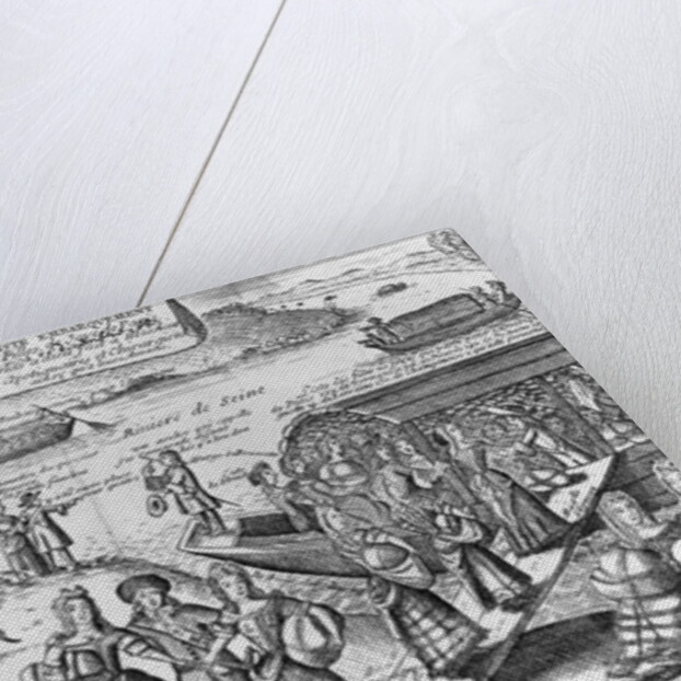 The Sad Embarkation of the Prostitutes of Paris to the French Colonies of New Orleans and their Farewells to their Doctors, Apothecaries and Lovers by French School