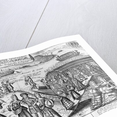 The Sad Embarkation of the Prostitutes of Paris to the French Colonies of New Orleans and their Farewells to their Doctors, Apothecaries and Lovers by French School