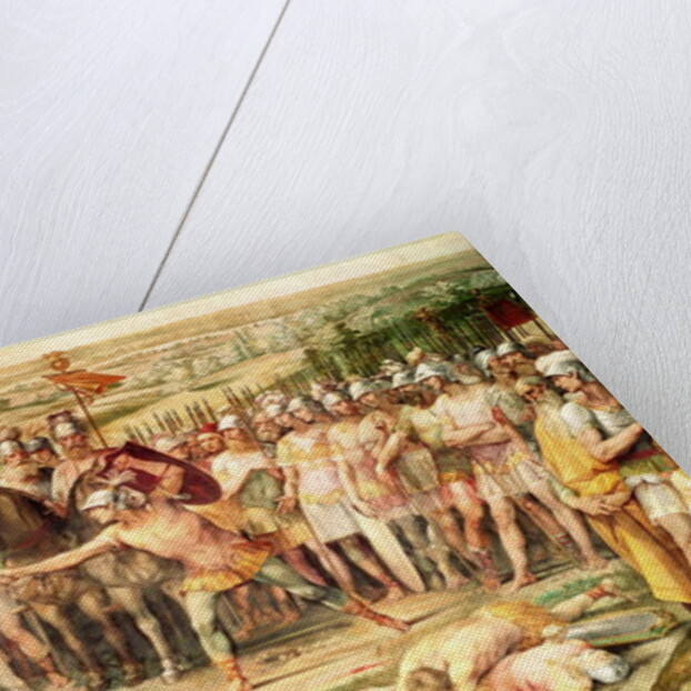 Battle between the Horatii and the Curiatii by Giuseppe Cesari