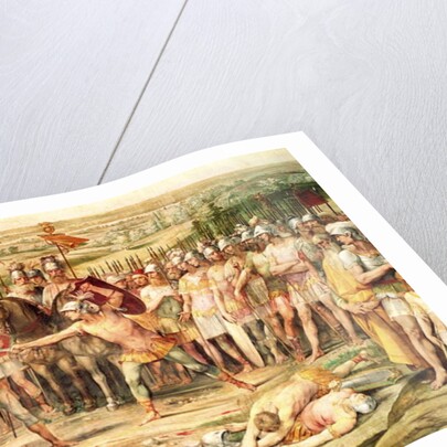 Battle between the Horatii and the Curiatii by Giuseppe Cesari