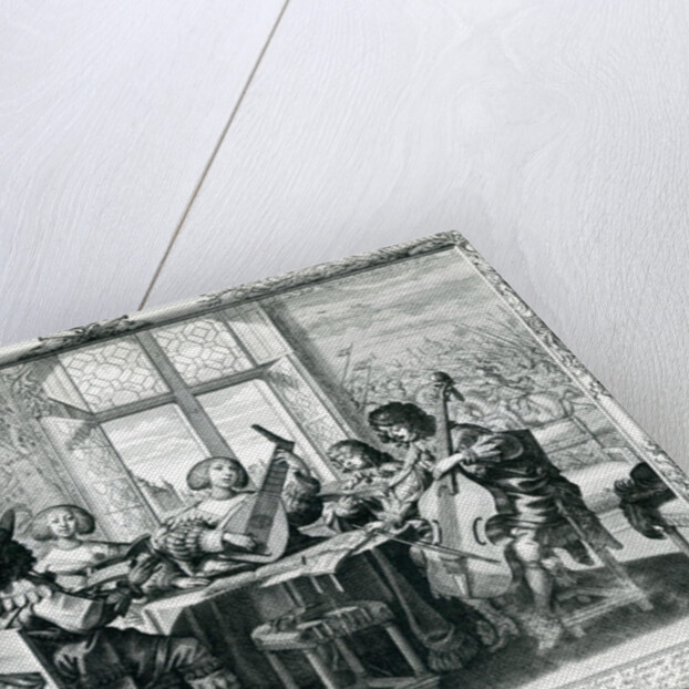 The Five Senses - Hearing by Abraham Bosse