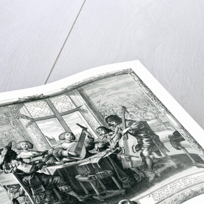 The Five Senses - Hearing by Abraham Bosse