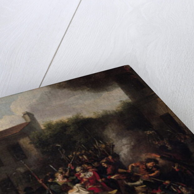 The Storming of the Bastille and the Arrest of Joseph Delaunay on 14th July 1789, 1789-93 by Charles Thevenin