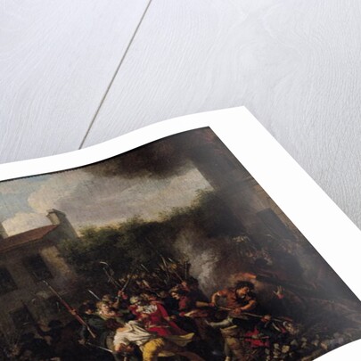 The Storming of the Bastille and the Arrest of Joseph Delaunay on 14th July 1789, 1789-93 by Charles Thevenin