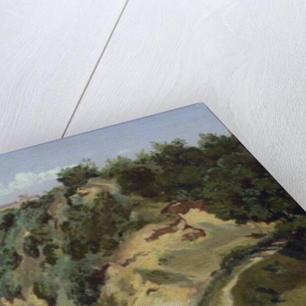 Volterra, 1834 by Jean Baptiste Camille Corot