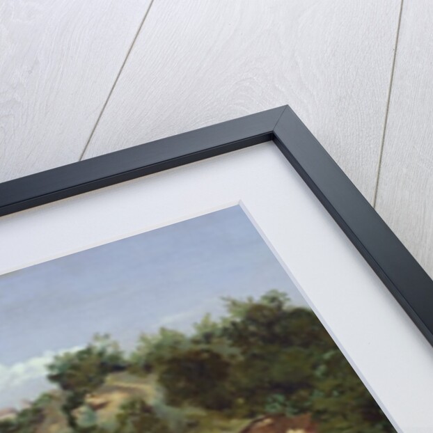 Volterra, 1834 by Jean Baptiste Camille Corot